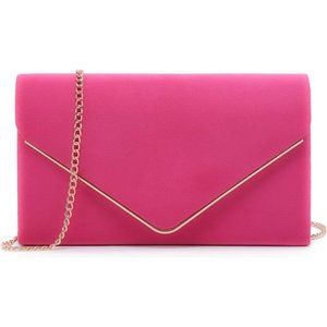 Women Faux Suede Evening Clutch Bags Formal Party Clutches Wedding Purses